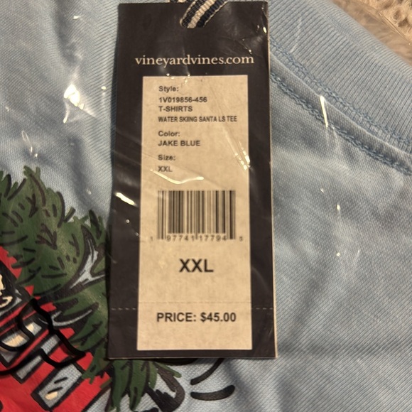 2 Men’s XXL long sleeve Vineyard Vines tees - Picture 5 of 6